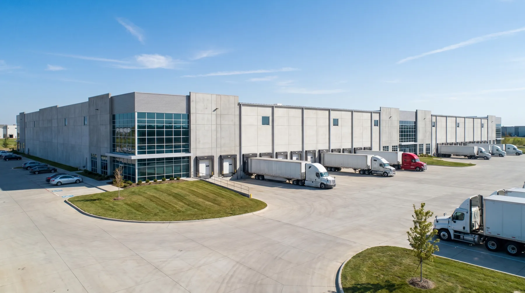 Estructura industrial a gran escala construida por American Builders Masters